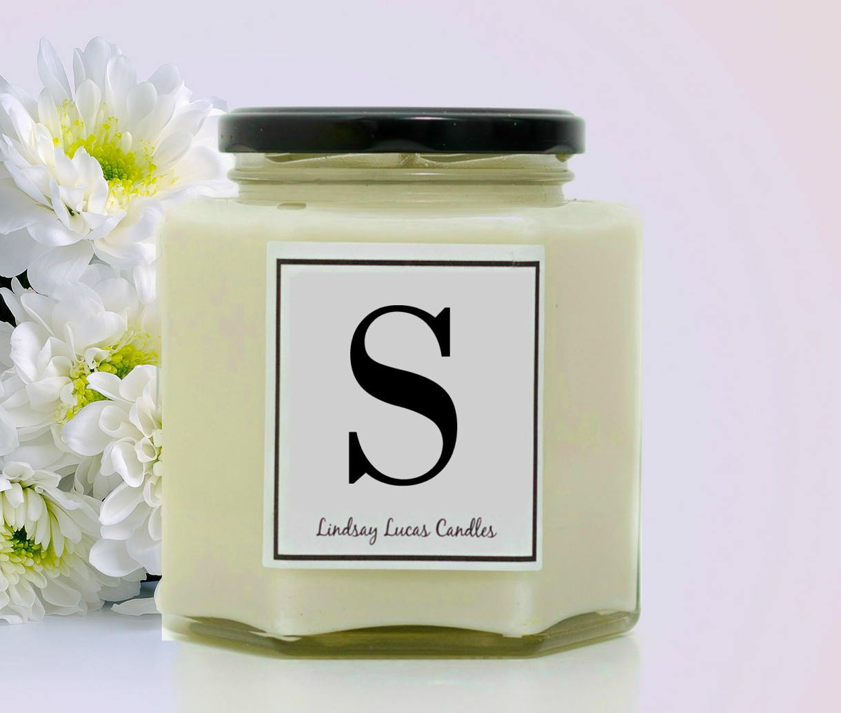 Letter S Candle Letter Candles Alphabet Candle Word Candle Etsy