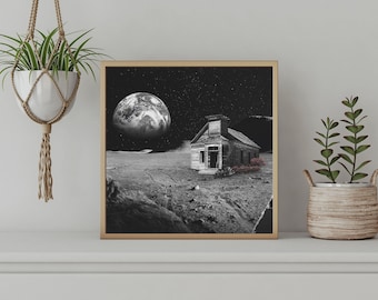 Collage Giclee Print - Private Getaway