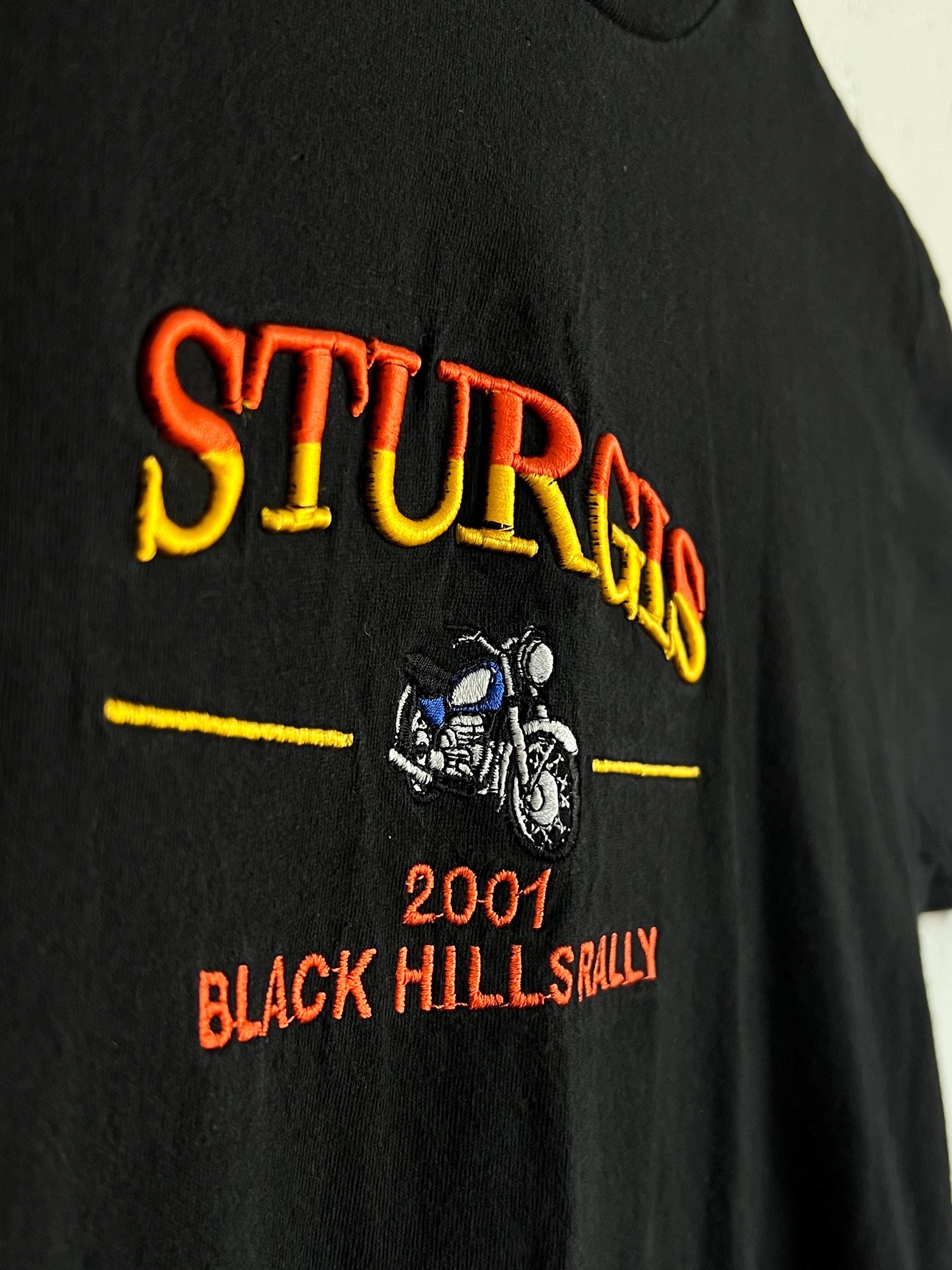 Vintage 2001 Y2K Harley Davidson Style Sturgis Biker Motorcycle