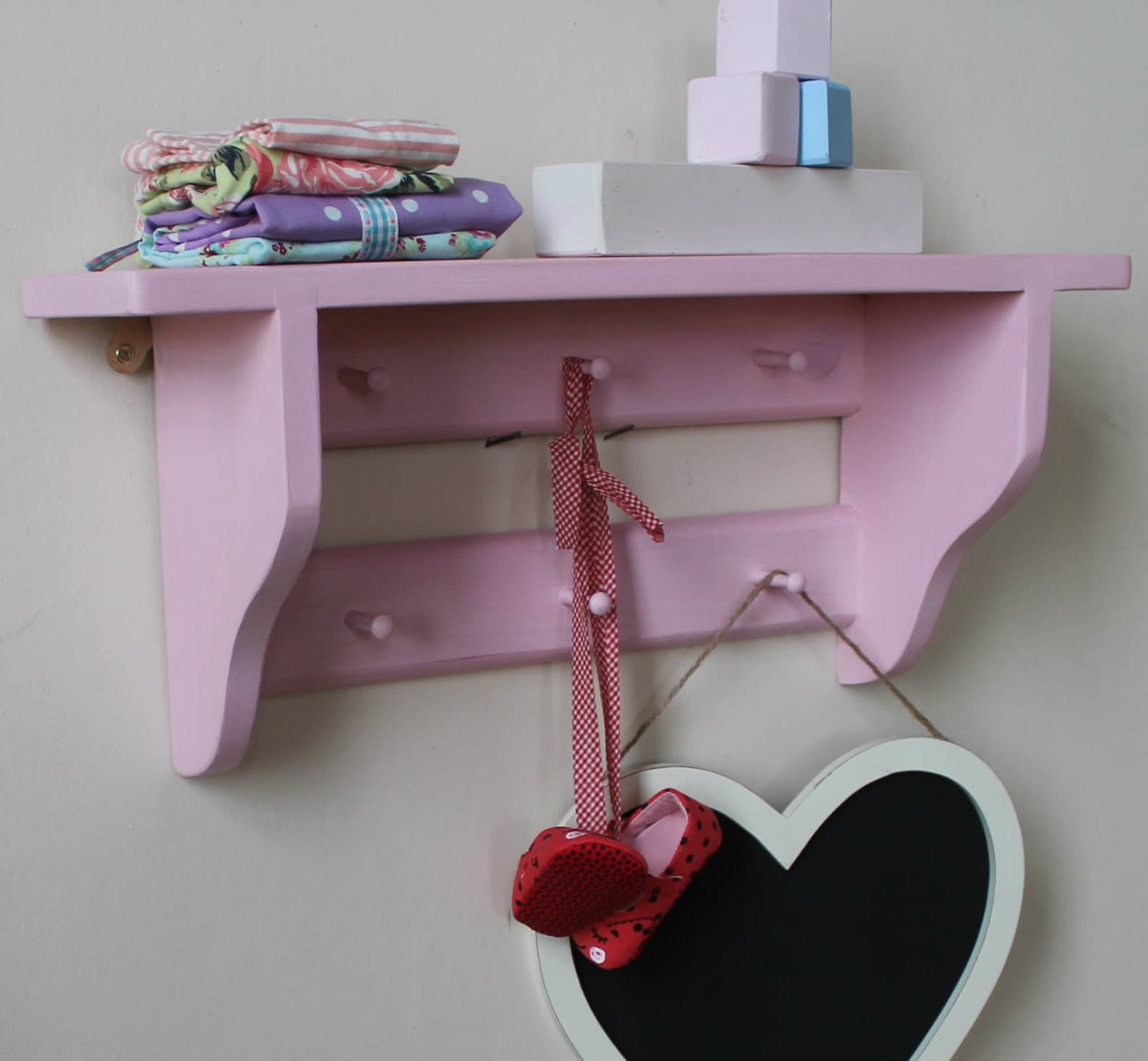 Little Shelf With Pegs Shaker Pegs Shelf Children Room Etsy UK
