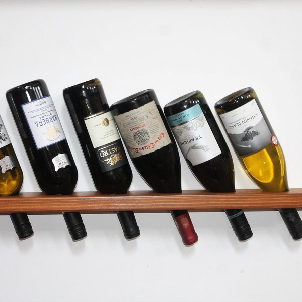 Etagere Murale Porte-bouteille| Rangement Vins| Support De Bouteilles| Etagere Mini-bar| Coin Bar| Encastrement Bouteilles De Vin