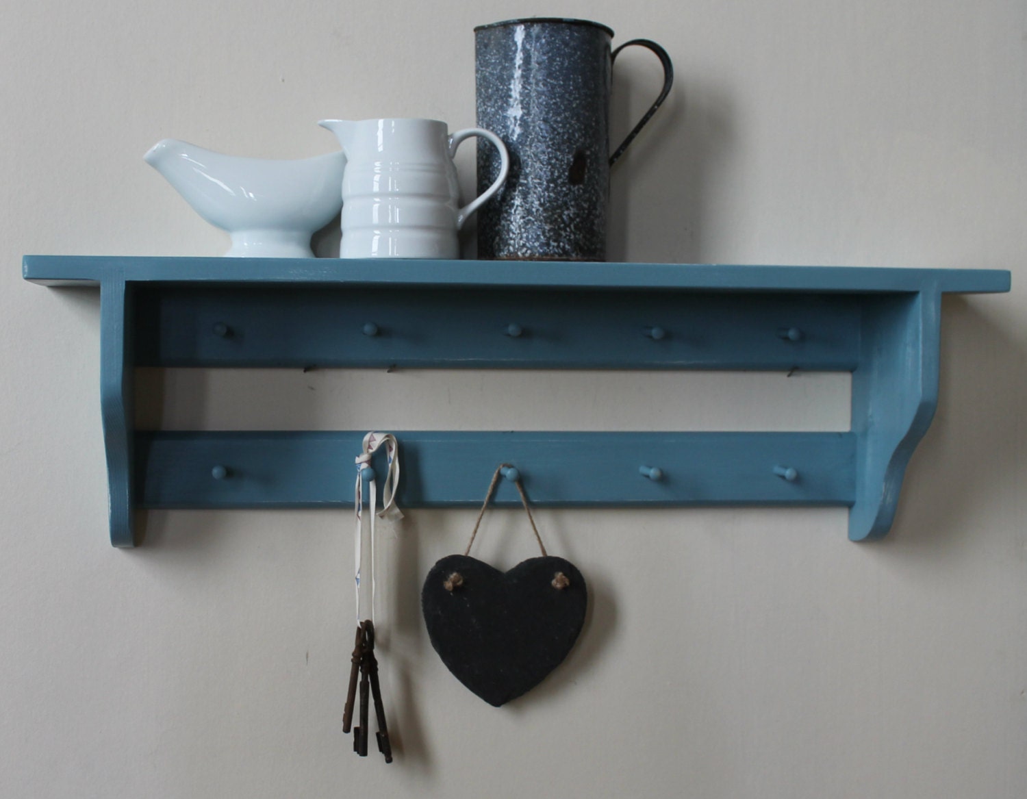 Little Shelf With Pegs Shaker Pegs Shelf Children Room Etsy UK