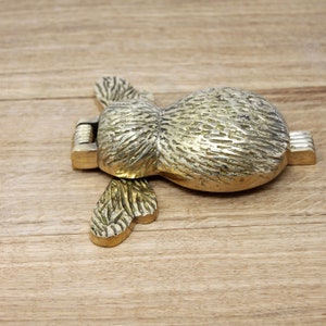 Bee Brass Door Knocker, Country Cottage Door Furniture Rustic Accessories
