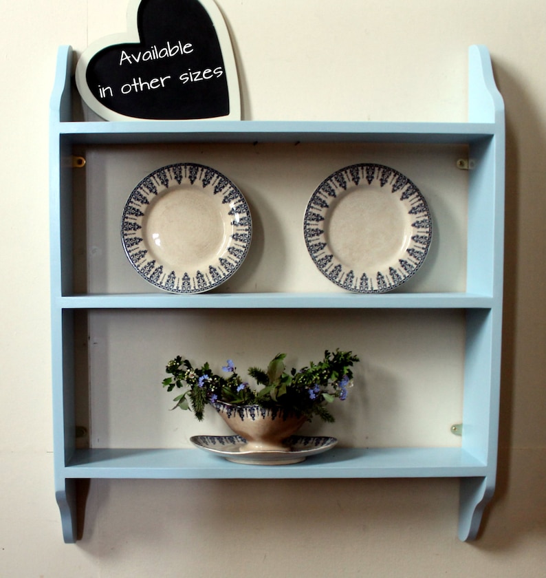 Blue shelf living room shelving wooden shelf for kitchen storage bedroom shelving unit three tier wooden shelf hand painted shelf rustic storage shelf hand made shelving green shelf