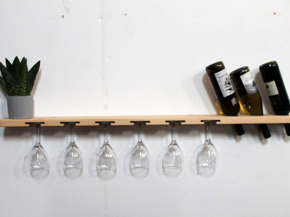 Shelf Bar Display Bottles Rack Drinks Display Glasses Shelf Floating Shelf Glass Holder Rack Home Bar Drinks Storage Glasses Slots Rack Etsy Australia