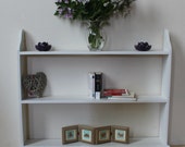 Wooden bookcase Free standing shelf floor standing shelving unit free stand bookshelf Solid wood painted shelving Painted bookcase