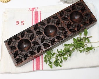 Ravioli Mould Wooden Pasta Making Shape Walnut Clove Pattern Ravioli Making Board Homemade Pasta Shape, Pasta Gift Cooks Gifts Foodie Gift