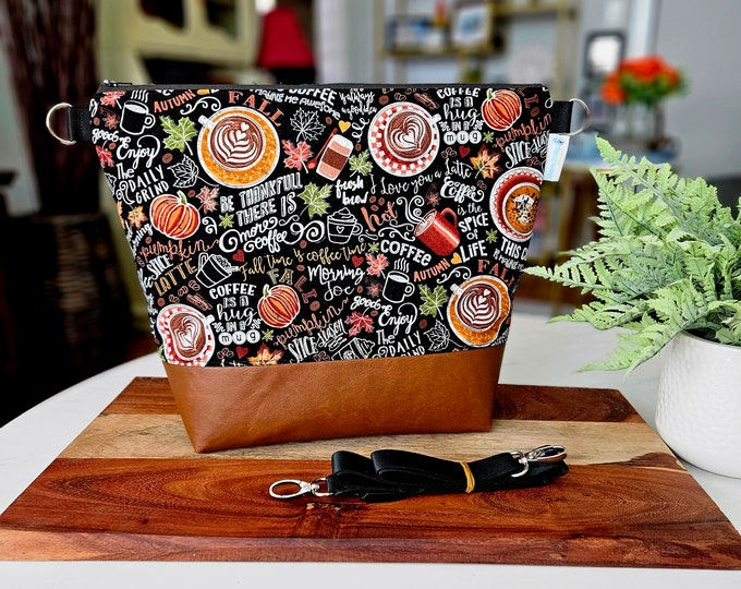 Large Zipper Bags - WhimzeeStitches Designs