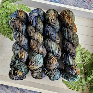 Frolic in the Foothills - DK 100% Superwash Yarn | Variegated Hand Dyed Yarn | DK Light Worsted weight superwash merino wool yarn Y036V