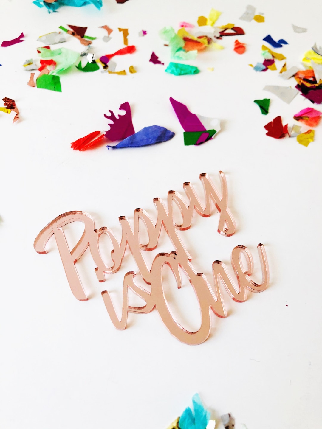 Name Age Charm Acrylic Cake Topper, Cake Motifs Single Letter Number ...