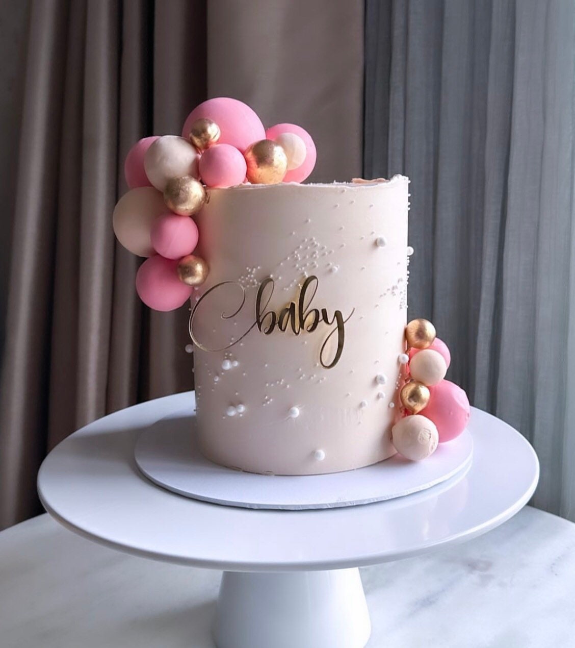 primavera Introducir Intención Baby Shower Cake - Etsy
