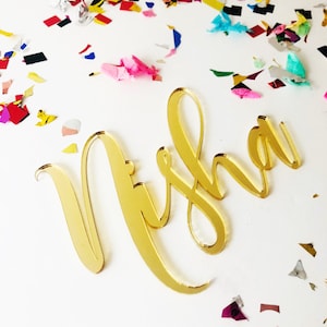 Cake charms acrylic cake topper, cake motifs Single letter number acrylic cake toppers, wedding cake toppers personalised cake topper
