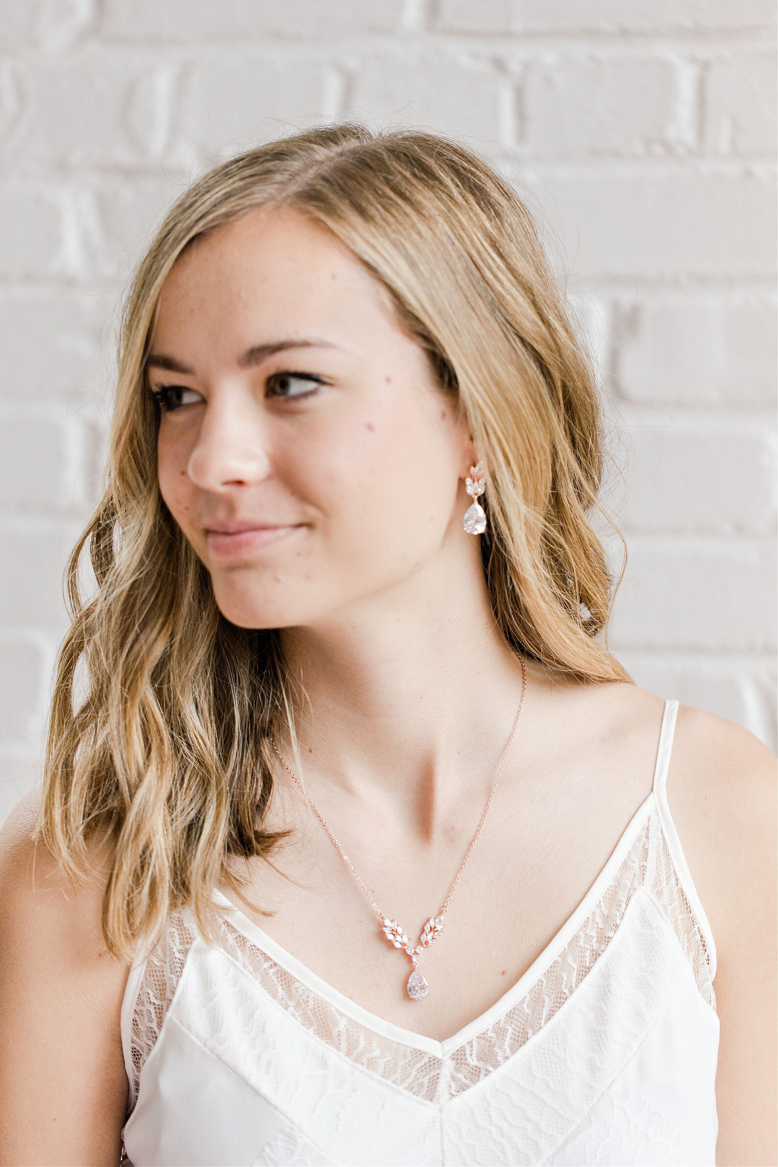 Gold Bridal Jewelry Set Wedding Jewelry Set Wedding Necklace Etsy