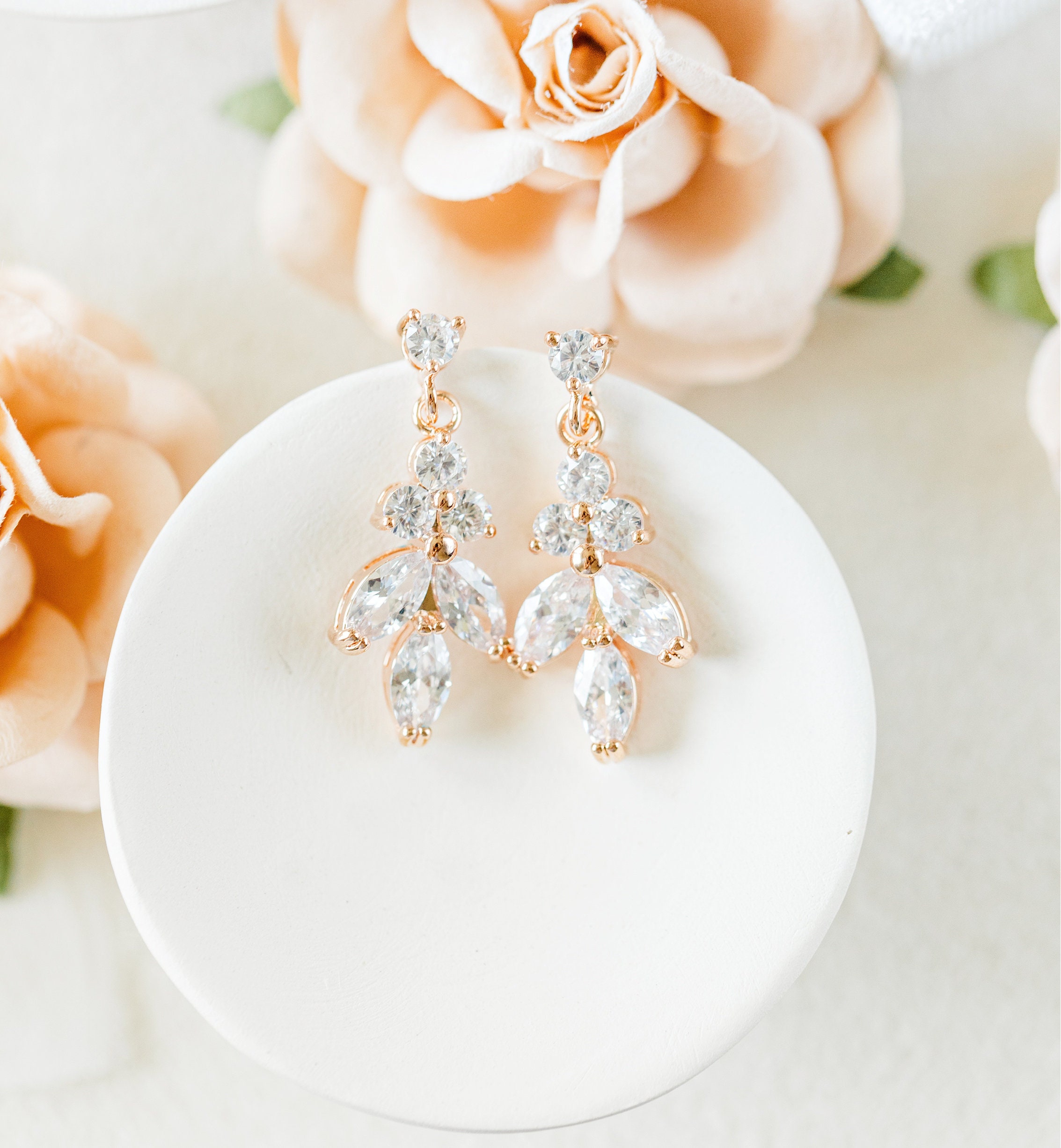 Bridesmaid Jewelry Set Bridesmaid Earrings Bridesmaid Bracelet