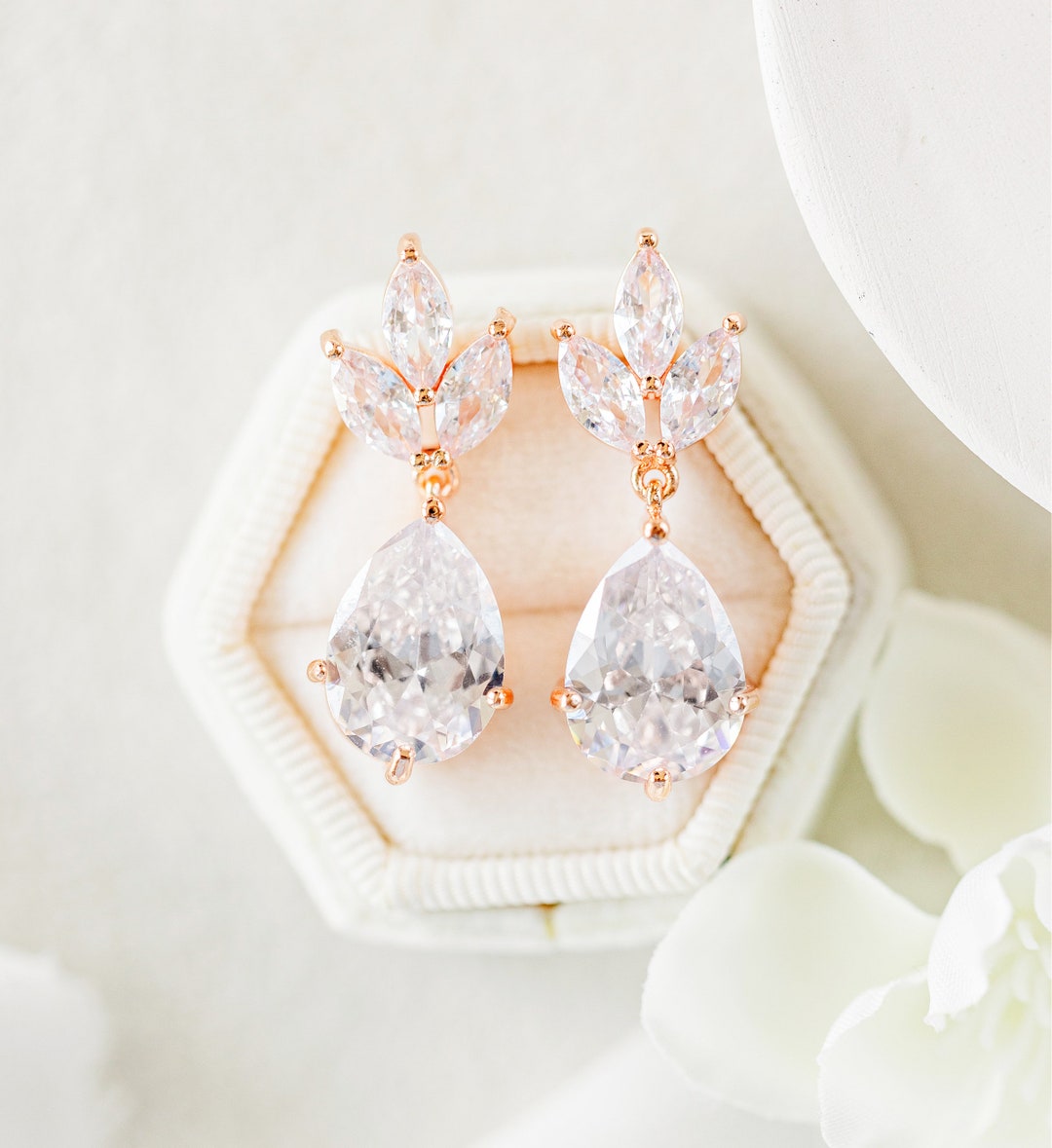 Drop earrings bridesmaids discount