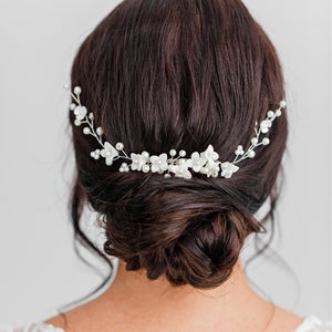 pearl bridal hair comb