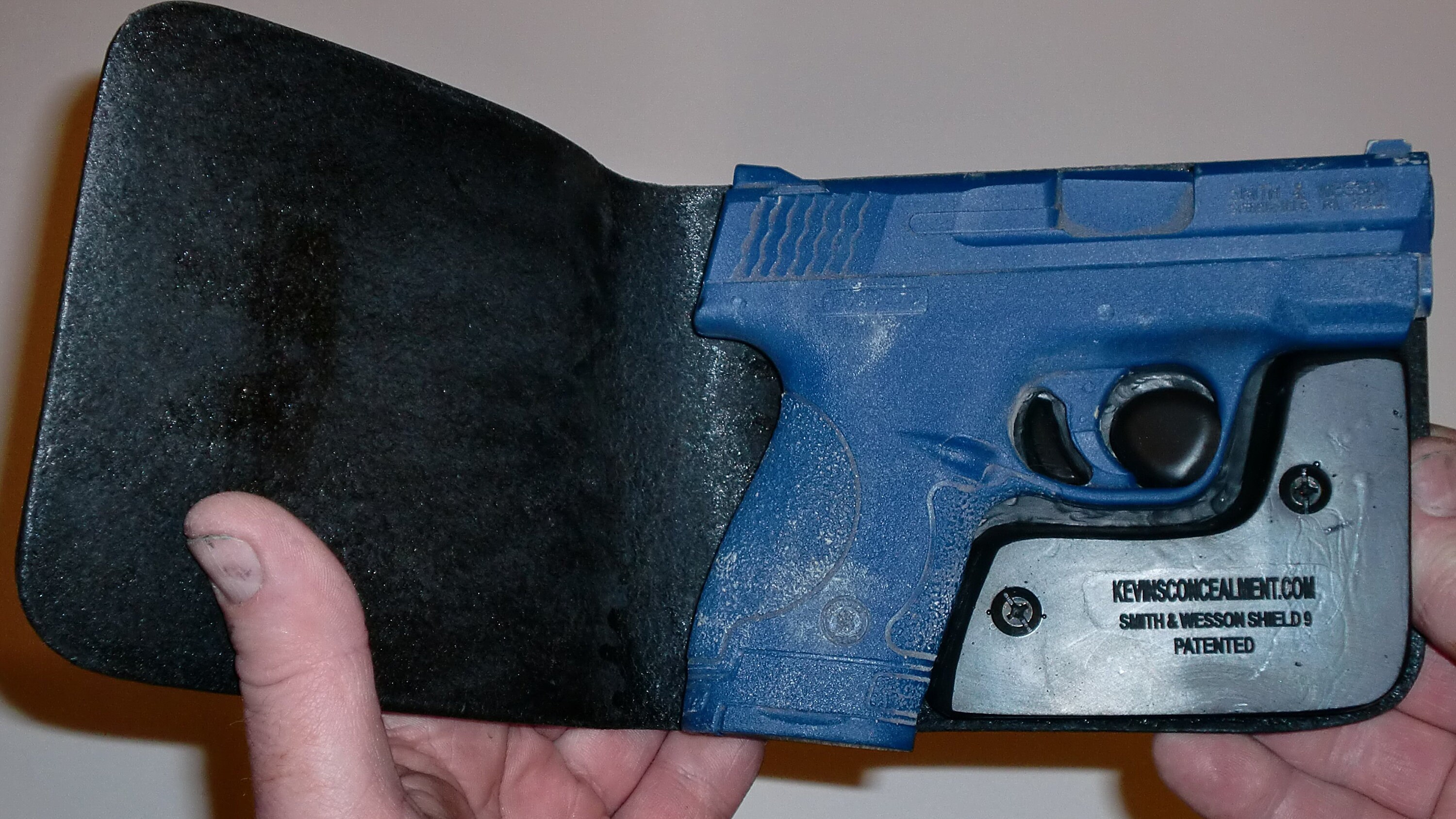 Pocket Holster Wallet Style for Full Concealment S&W Shield Etsy