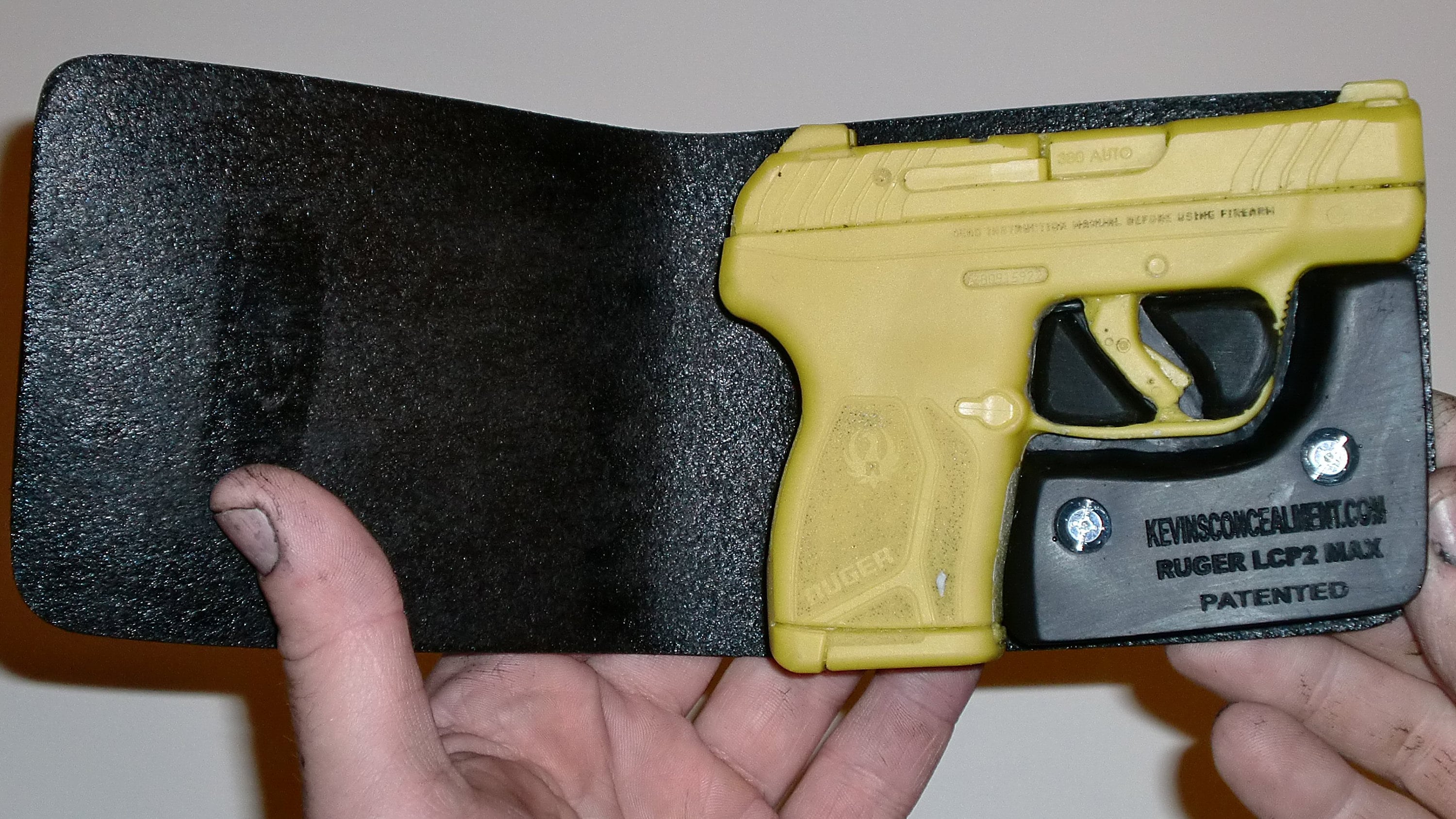 Pocket Holster, Wallet Style for Full Concealment Ruger LCPII Max Etsy