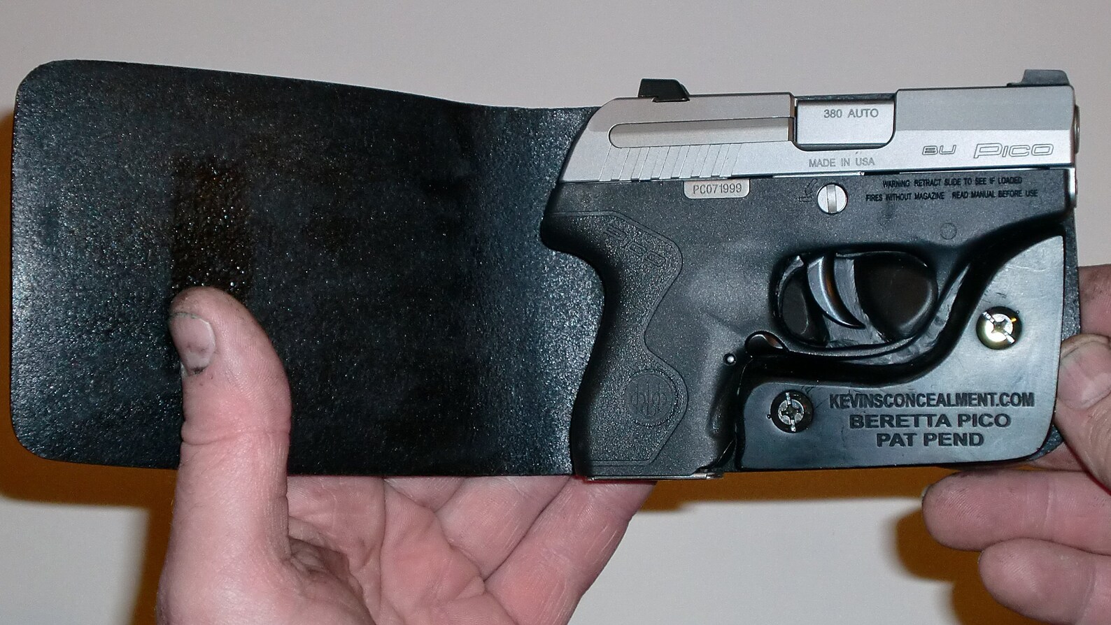 Pocket Holster, Wallet Style for Full Concealment Beretta Pico - Etsy