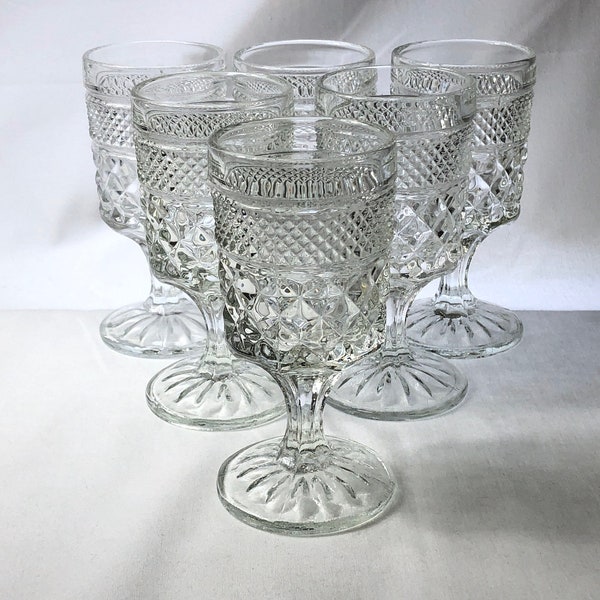 Wexford by Anchor Hocking | Wine Glasses | Set of Six | 5 oz