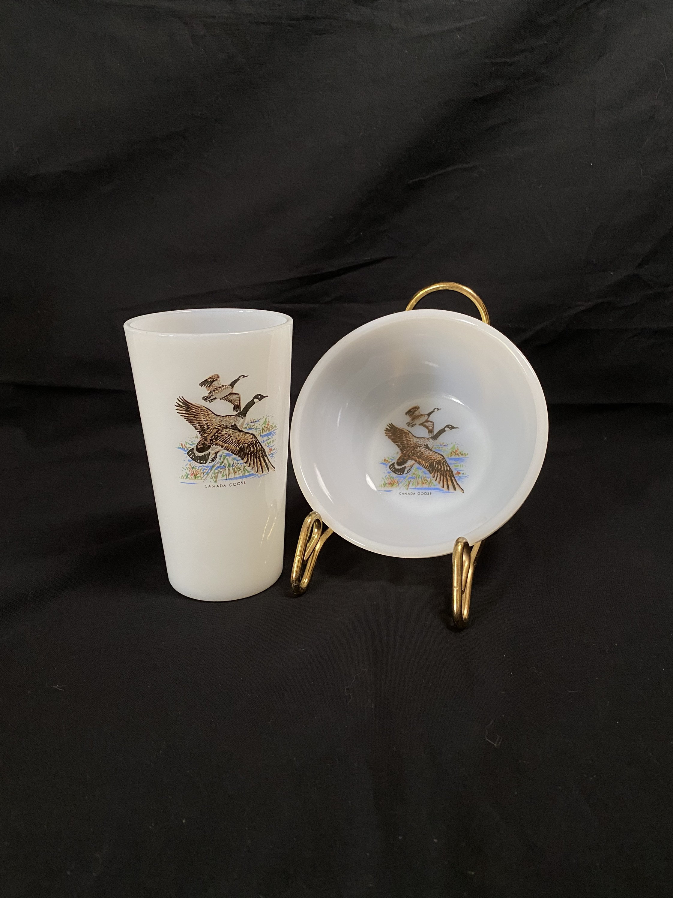 Fire King Game Birds - Etsy