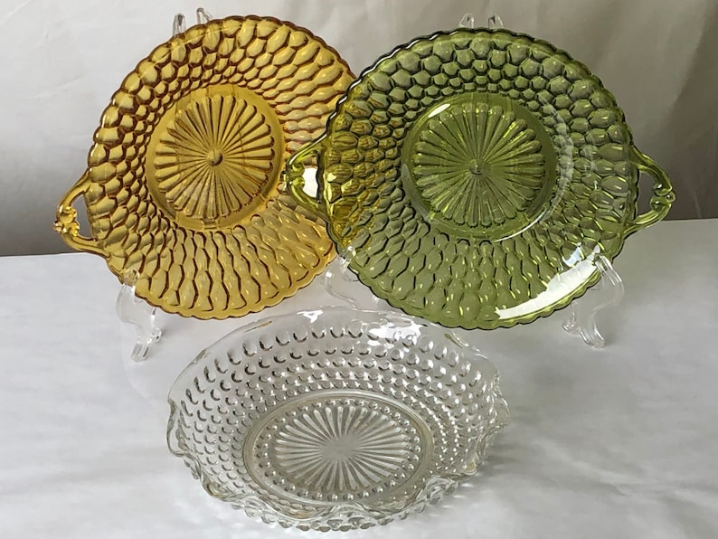 Mismatched Set of Three Candy Dishes