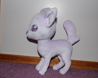 Purple Dog Plushie