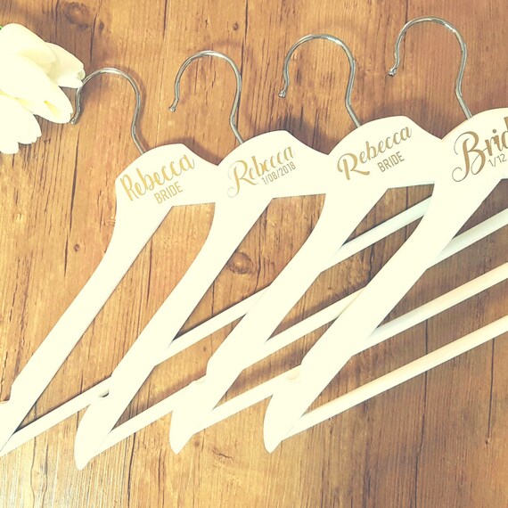Wedding Or Special Occassion Coat Dress Hanger Name Decal Diy Etsy