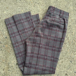 Vintage 1970’s unbranded polyester pants men’s 32x30