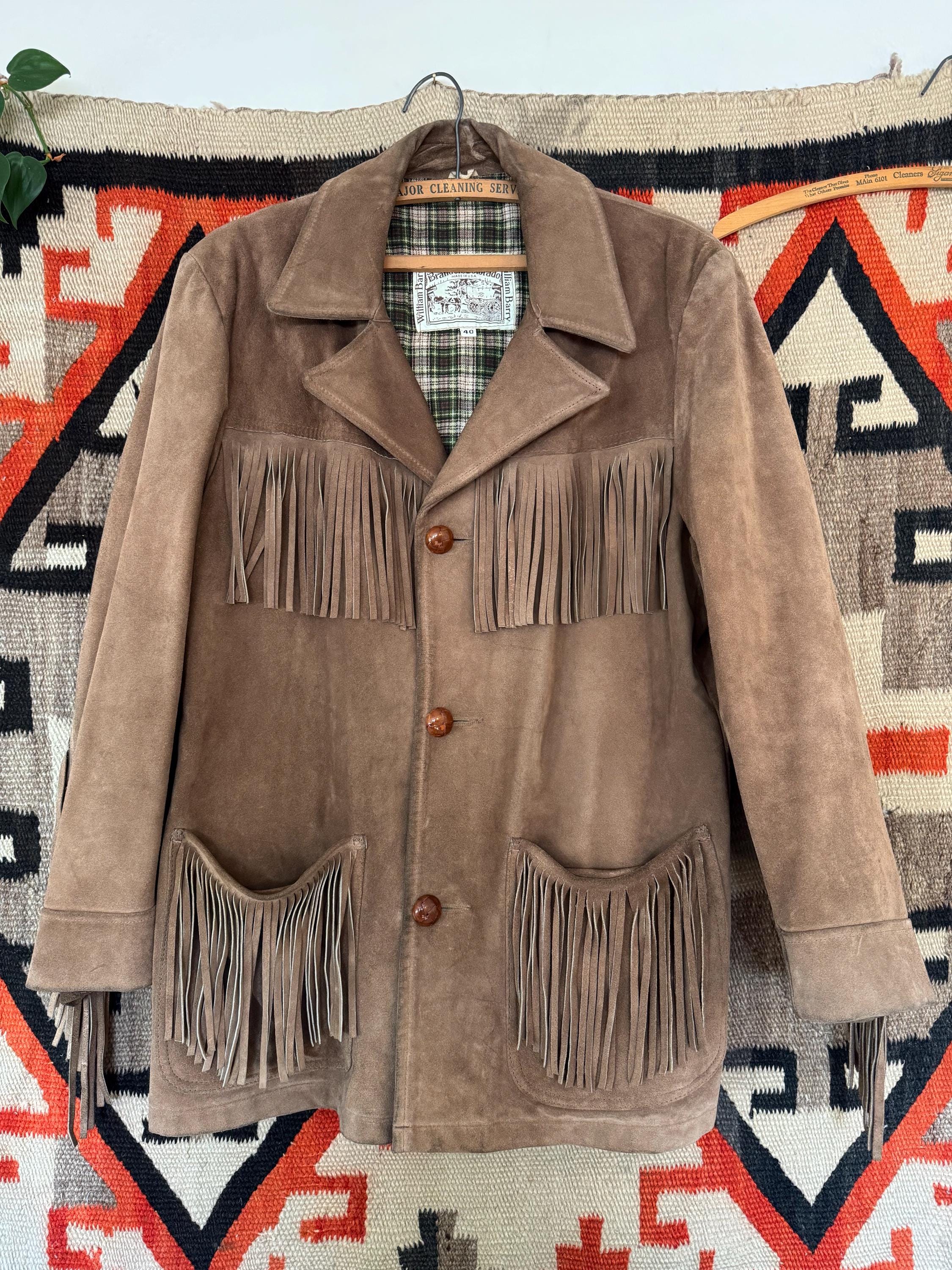 TREGO'S WEATWEAR 60's 70's VINTAGE!! ビンテージ スエード ボアレザージャケット 40 L Tregos Westwear - Etsy UK