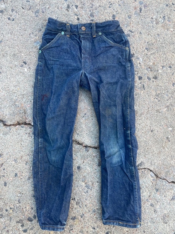 Vintage 1950’s Sanforized denim jeans infant toddl