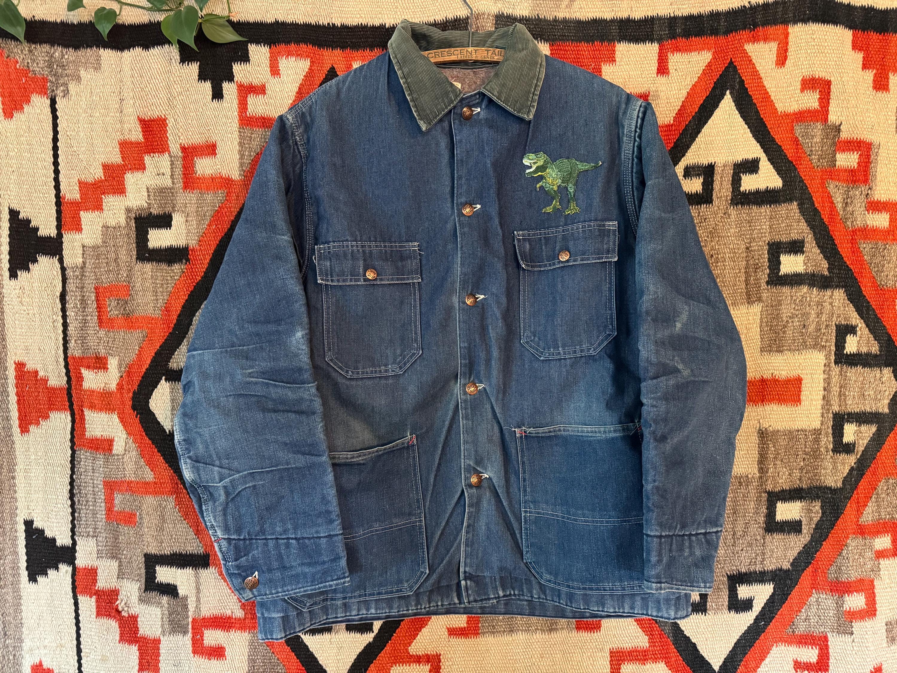 ~50s \"BIG MAC\" work jacket 襤褸 vintage Vintage 50s 60s Denim Jean Big Mac Work Chore Coat Jacket