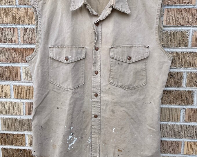 1940s Dickies Army Cloth WWII Military Work Shirt Size Large - Etsy