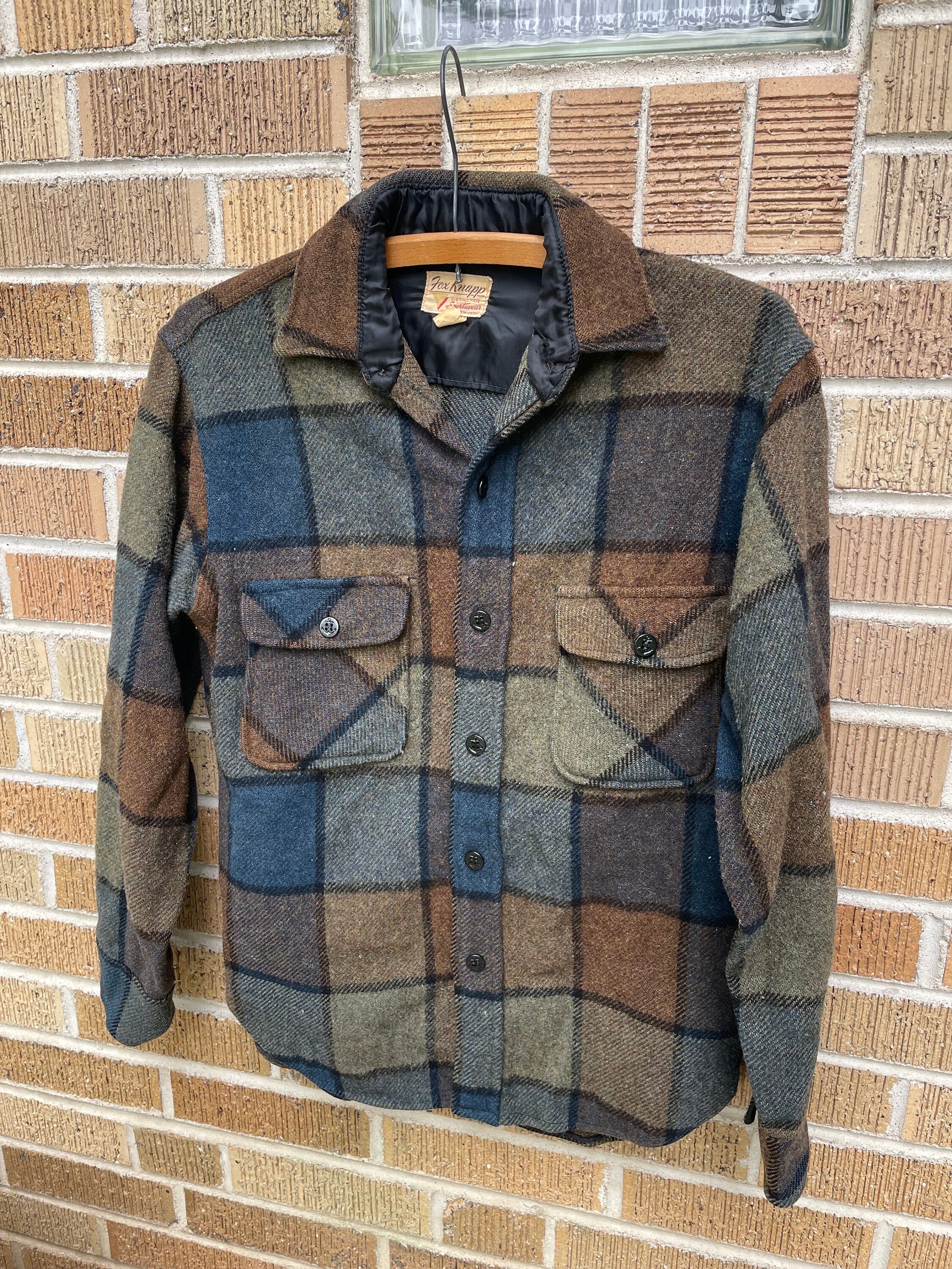 Fox Knapp Wool Shirt - Etsy