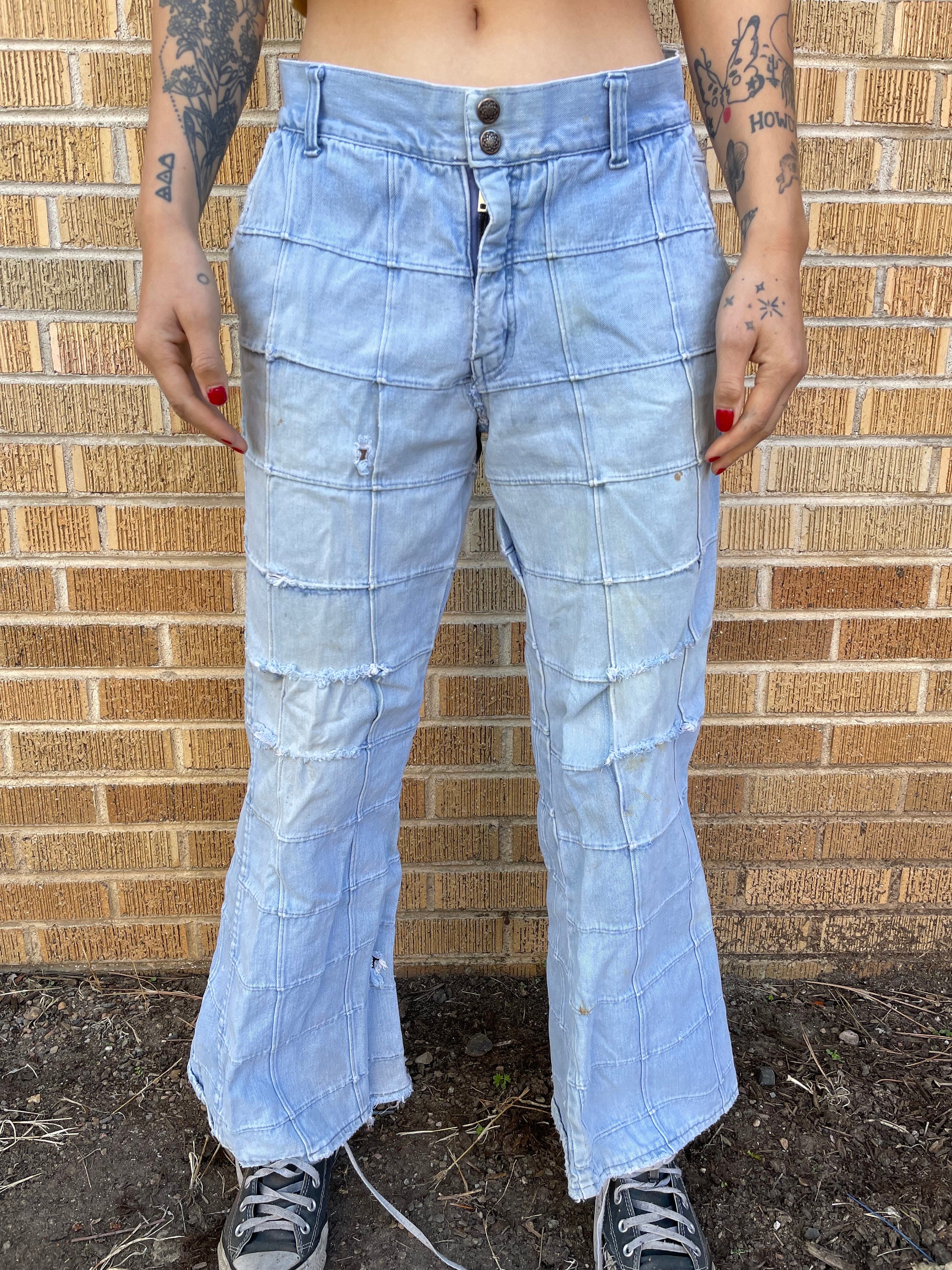 70s Wrangler Flares - Etsy 70s Wrangler Flares - Etsy