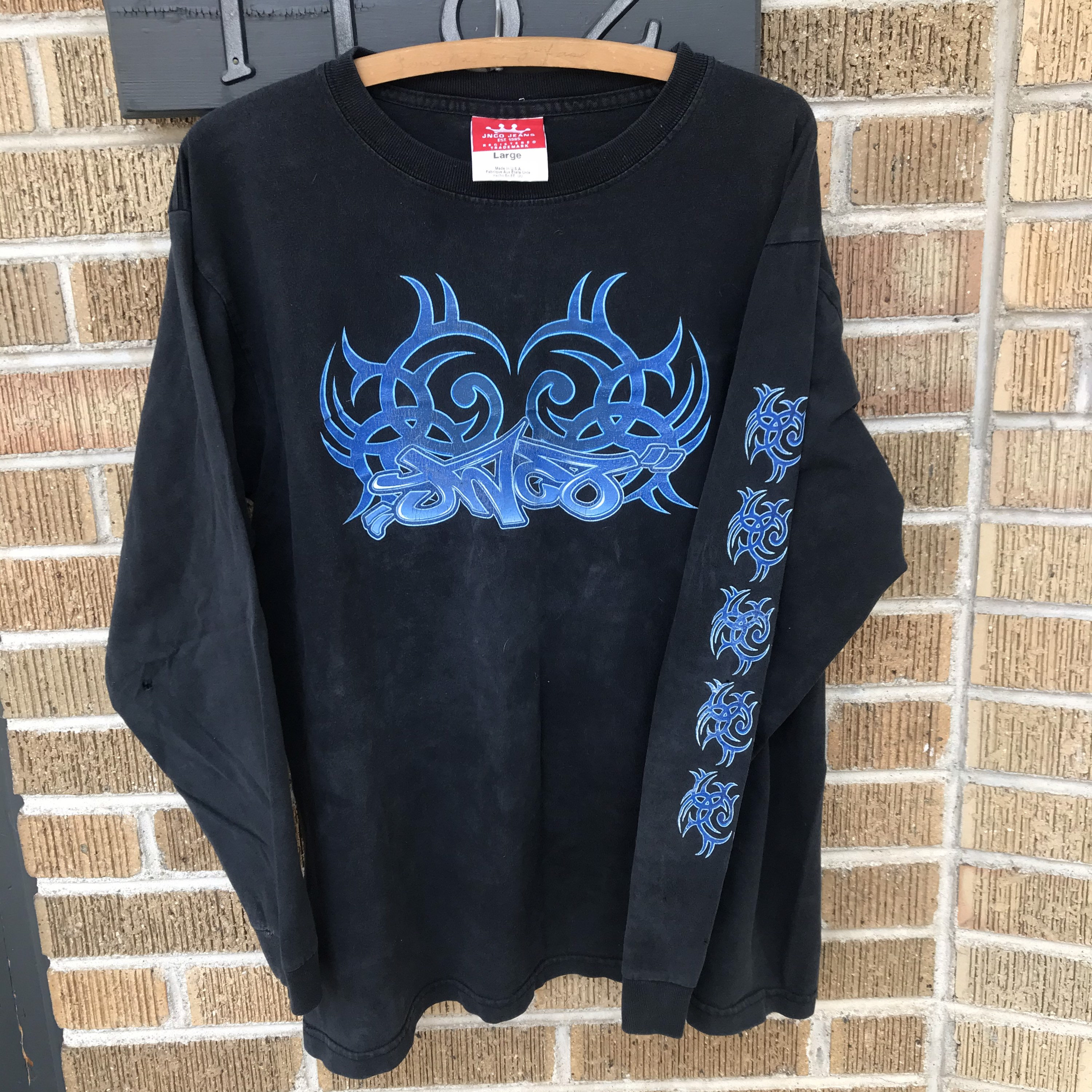Vintage USA Made JNCO Long Sleeve Shirt 