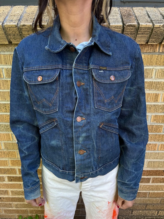 Vintage early 1970’s Wrangler denim jacket size M/