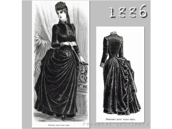 1850s and 1860s Evening dresses | Byron's Muse