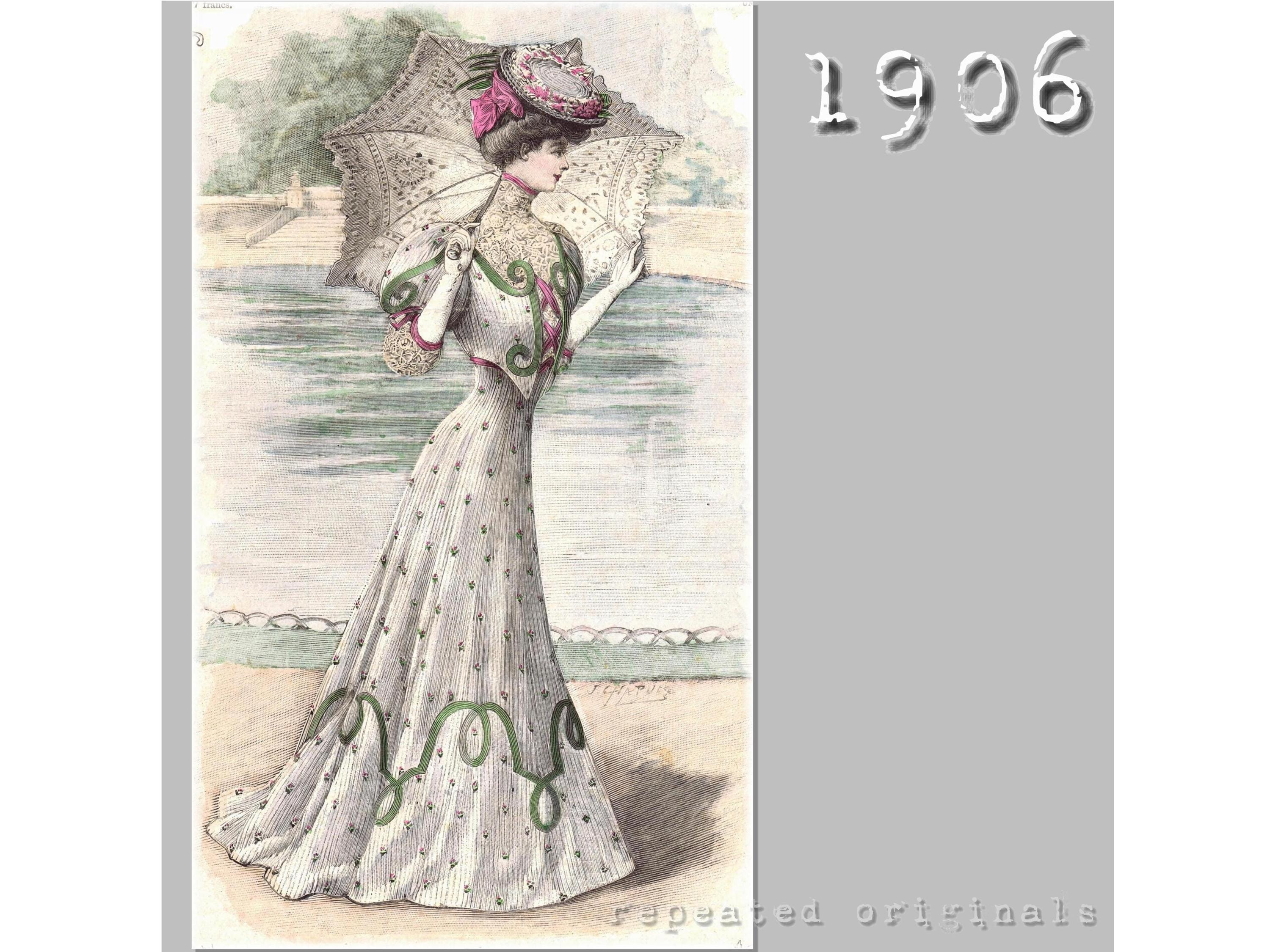 Vestito di belle epoque Italia