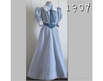 Ladies' casual suit -  Edwardian Reproduction PDF Pattern - 1900's - made from original 1907 pattern