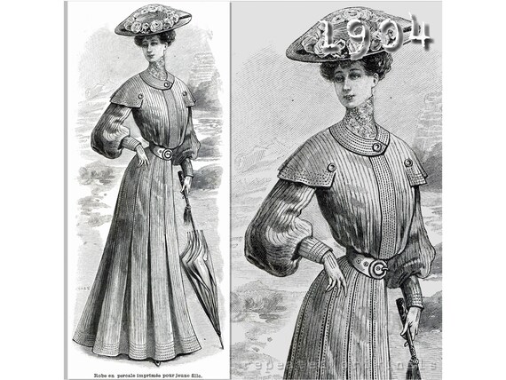 Simple Edwardian Dress