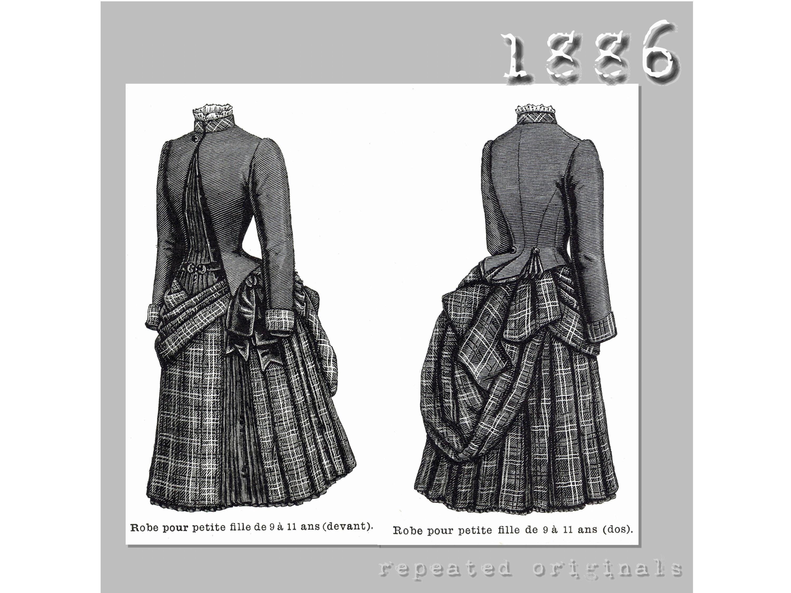 19th century dress and bustle - Etsy 日本