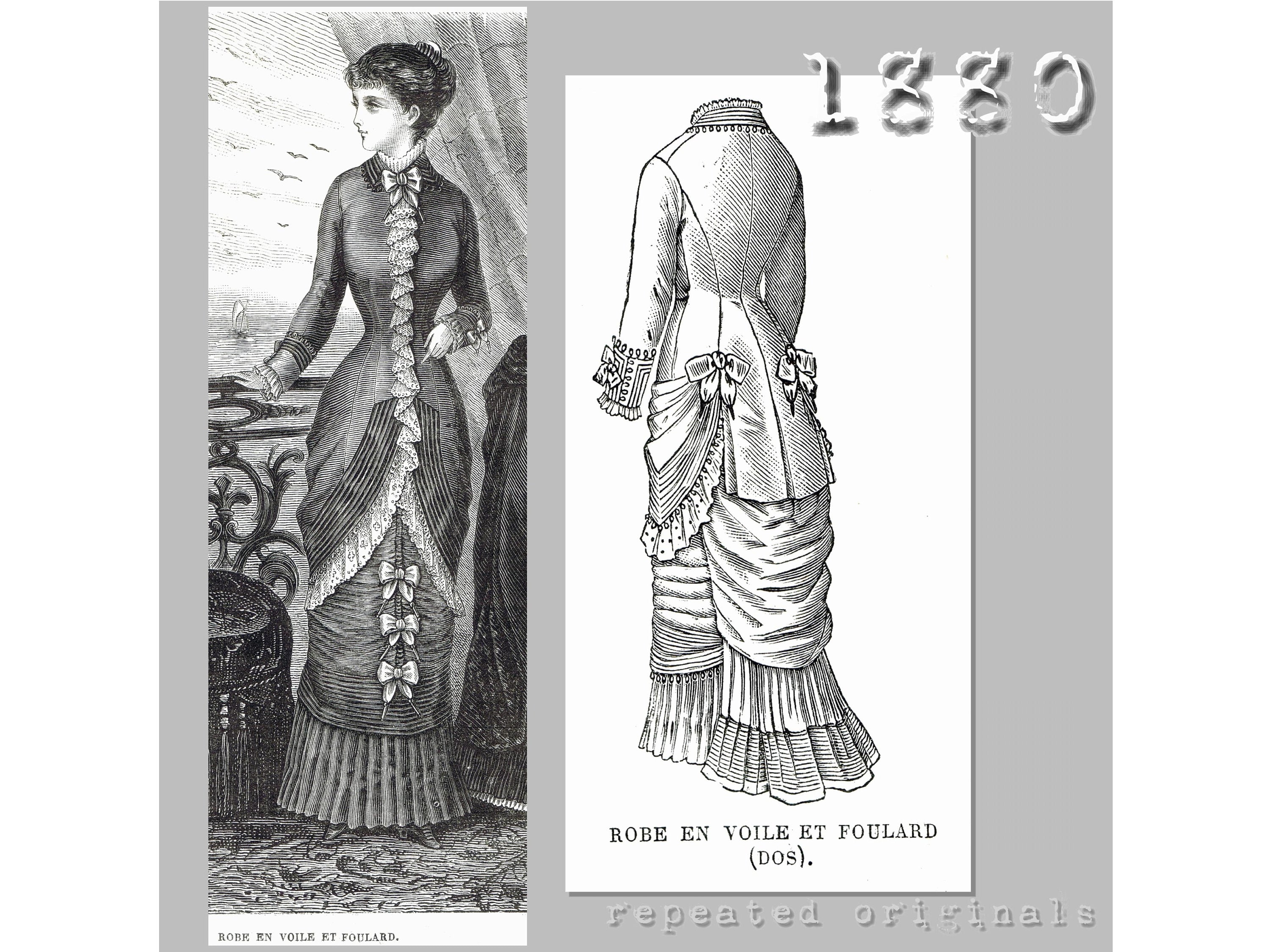 1905 Edwardian Camisole Pattern Century Patterns. Multisize Bust