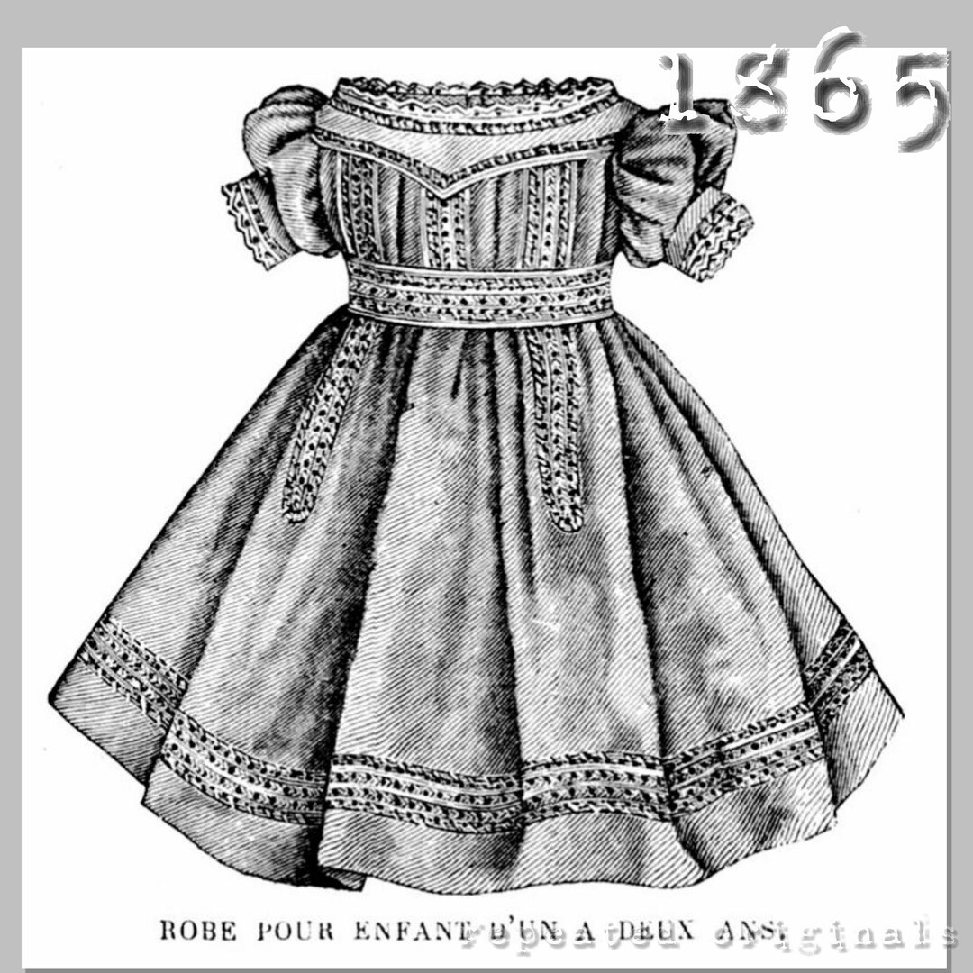 Victorian-Inspired Toddler Dress