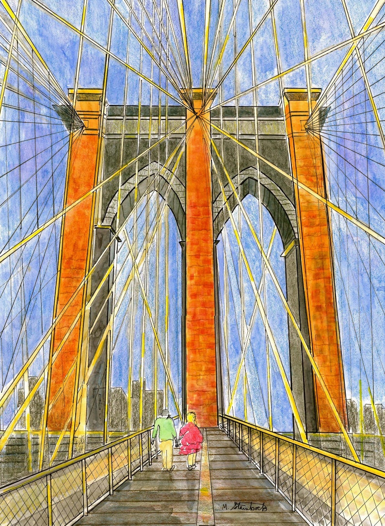 New York Novelties. Box of 8 Blank Note Cards. Etsy