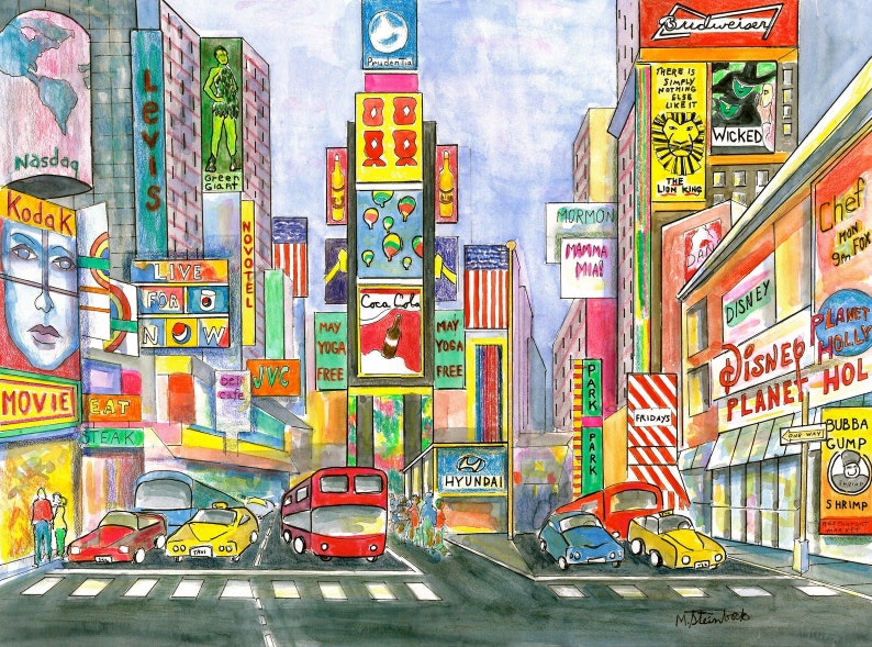 New York Novelties. Box of 8 Blank Note Cards. 4.25x5.5. Your Choice