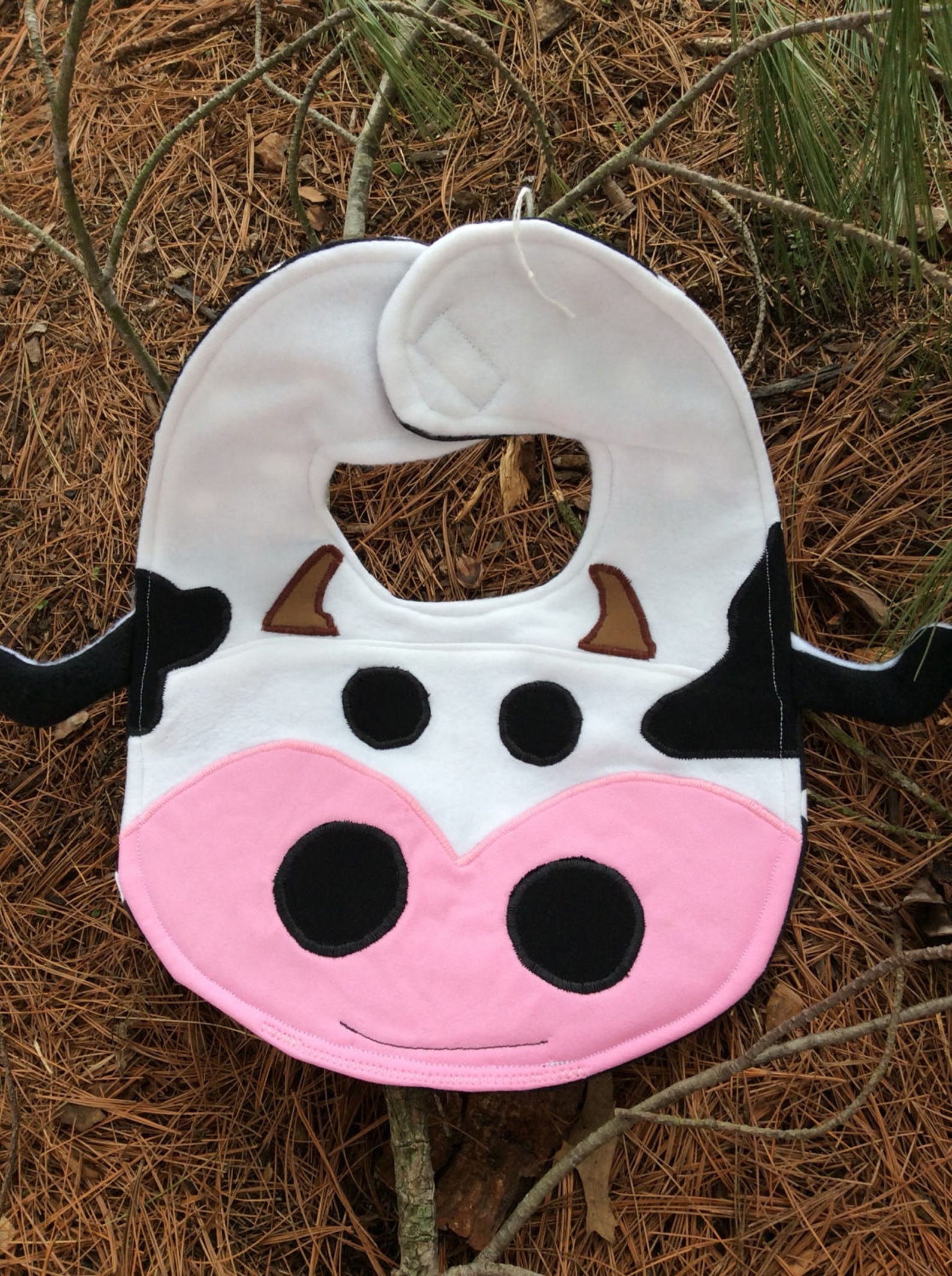 Farm animal baby bibs soft fleece bibs/ 06 months each Etsy