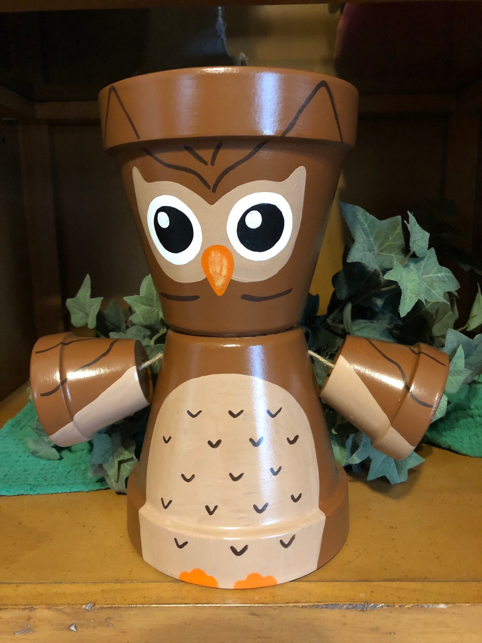 Large Hand Painted Clay Pot Owl/ Terra Cotta / Clay Pots/ - Etsy Large Hand Painted Clay Pot Owl/ Terra Cotta / Clay Pots/ - Etsy