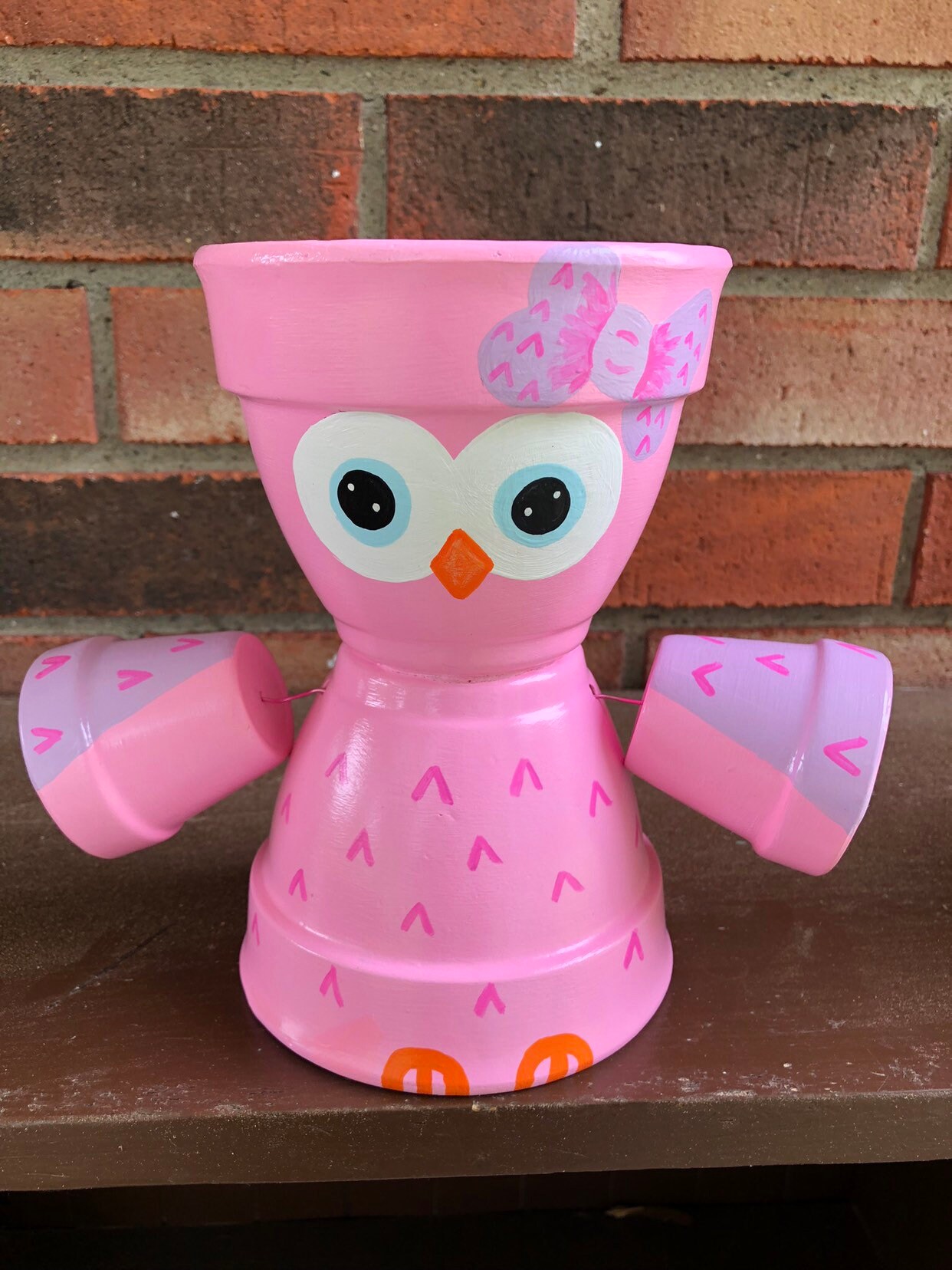 Hand Painted Clay Pot Pink Owl/ Bird Plant Pots/ Indoor Owl - Etsy Hand Painted Clay Pot Pink Owl/ Bird Plant Pots/ Indoor Owl - Etsy
