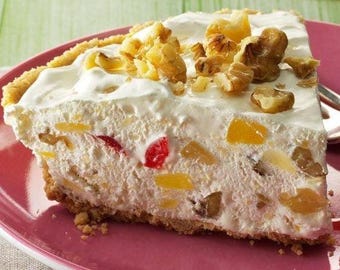 Easy Frozen Hawaiian Pie Recipe - Digital PDF Download